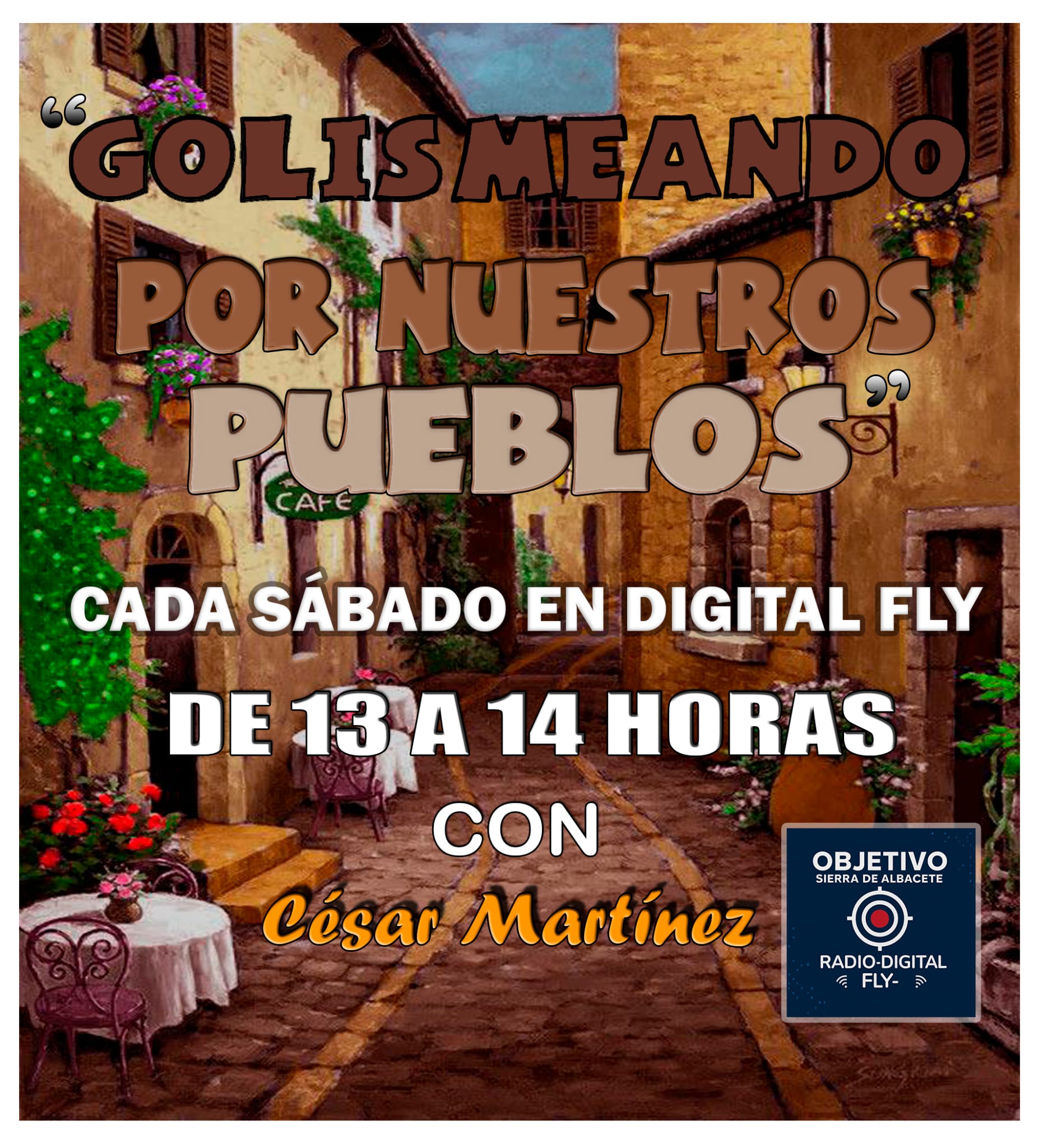 Nuevo logotipo de nuestro programa "Golismeando por nuestros pueblos"