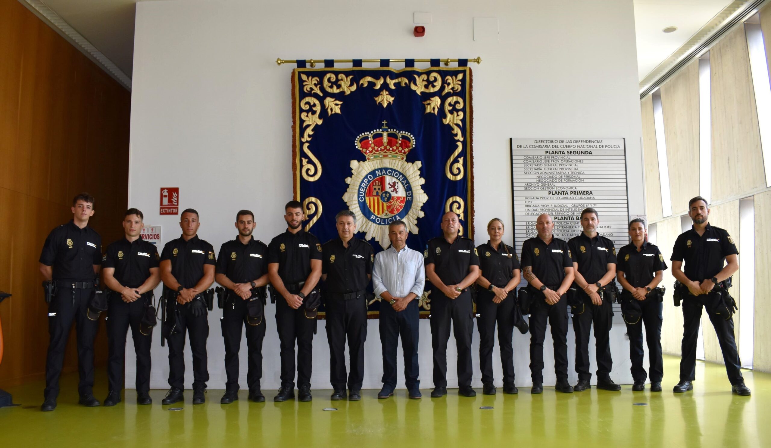 Nuevos Policias Nacionales se incorporan a la Comisaria de la Capital.