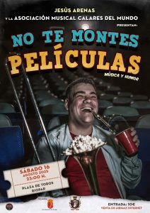 Humor y música se dan la mano en Riópar con Jesús Arenas y la banda local