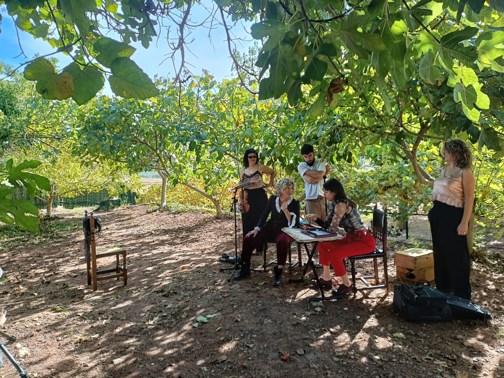 Grabación del nuevo Single de Karmento en "La Casica" de Bienservida.