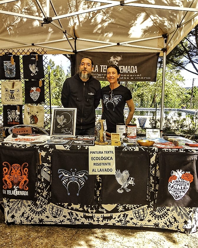 Fernando Zarco y Ana Mora de "La Tela Quemada"
