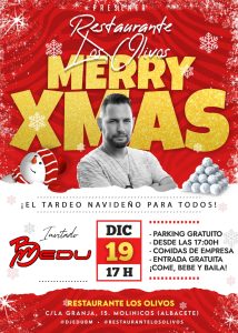 El Restaurante Los Olivos de Molinicos celebra la Navidad con un tardeo musical abierto a todos los públicos.