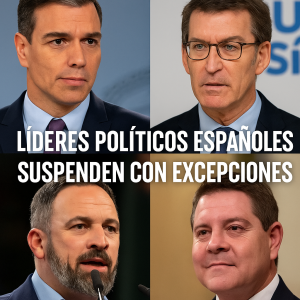 El liderazgo político en España suspende… salvo una excepción: el estudio de la SER y El País sitúa a García-Page como el dirigente socialista mejor valorado.